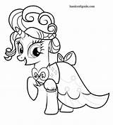 Coloring Pages Rarity Pony Little Handcraftguide русский Getcolorings sketch template