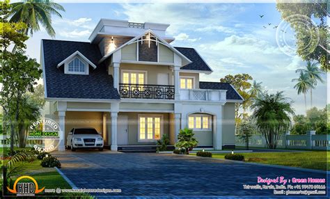 awesome modern house exterior kerala home design  floor plans  dream houses
