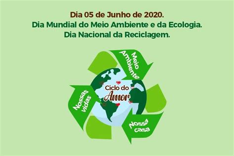 Dia Mundial Do Meio Ambiente Da Ecologia E Da Reciclagem Unisant Anna