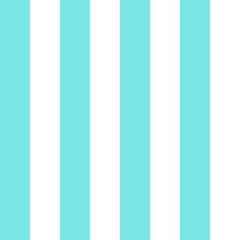 turquoise white   stripe fabric glimmericks spoonflower