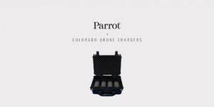 parrot partners   firm  spark  battery charge dronelife