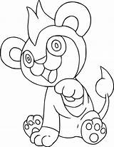 Pokemon Imprimer Brindibou Litleo Kleurplaat Coloori Acceptable sketch template