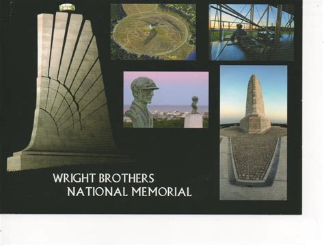 wright brothers memorial wright brothers postcard obx