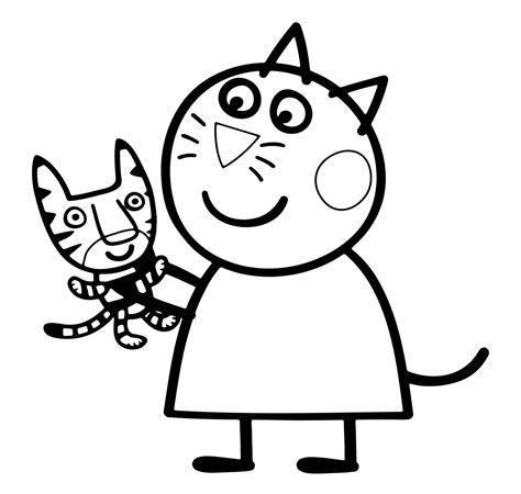 peppa coloring page images