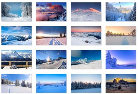 Ski Paradise Theme For Windows 10 Download • Pureinfotech