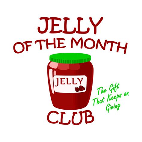 jelly   month club printable