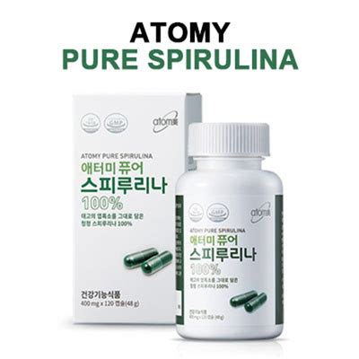 qoo atomy pure spirulina nutritious items