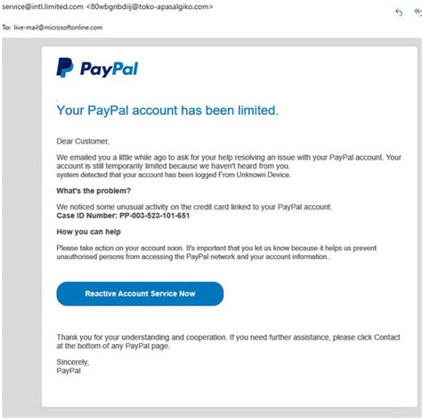 Scam Alert Dont Fall For This Dangerous Paypal Email Scam