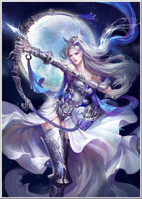 the moon was said to be artemis s bow this virgin goddess