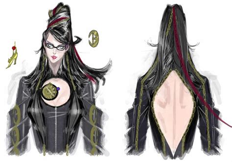 Bayonetta Concept Art Did They Want Her Topsy Turvy Hair From The