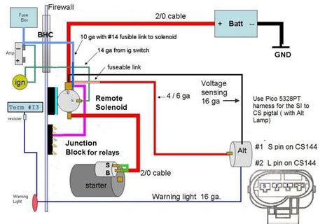 delco  alternator wiring diagram  wiring diagram sample