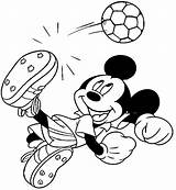 Coloring Pages Mickey Para Mouse Soccer Imprimir Pintar Playing Maus Colorear Sports Disney Via Flickr Do Football Color Cartoon Con sketch template