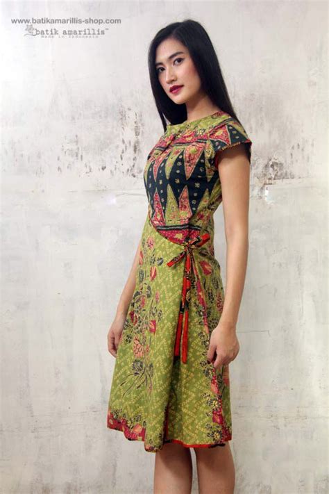 image result for indonesian batik dress pakaian wanita model pakaian