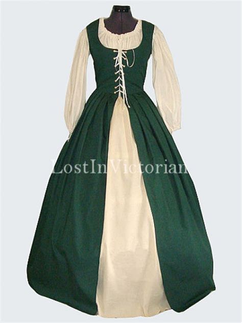 Middle Ages Medieval Peasant Period Dress Renaissance