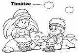 Timothy Coloring Para Colorear Eunice Timoteo Pages Imagen Template Lois sketch template