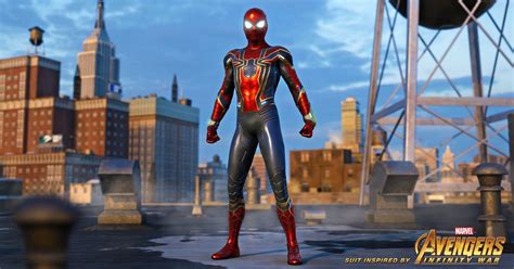 Spider Man Ps4 Gets The Cool Iron Spider Suit From