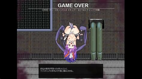 cute lady has sex with monsters men in reisen s action hentai gameplay