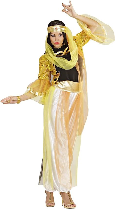 ladies harem dancer gold costume for turkish belly dancer arabian