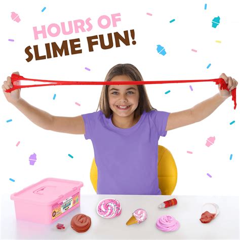 Original Stationery Mini Slime Kits For Girls Ice Cream Edition All