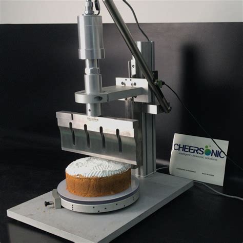 bakery cake cutting machine ultrasonic slicing for cake cheersonic