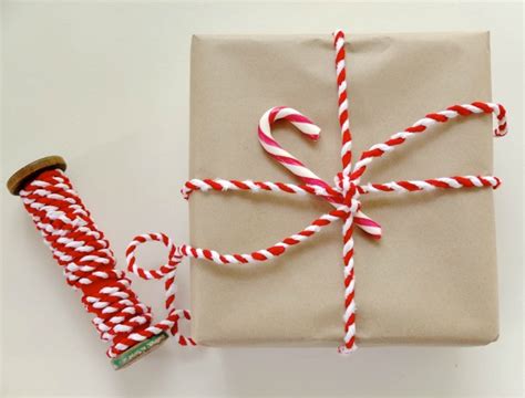 candy cane fabric twine  poppet