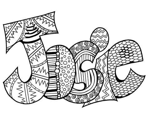 cool  personalised colouring pages ideas