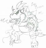 Bowser Coloring Dry Pages Getdrawings Getcolorings sketch template