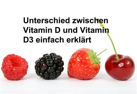 unterschied zwischen vitamin  und vitamin  einfach erklaert
