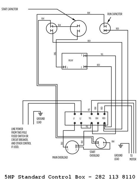 franklin electric qd control box wiring diagram wiring hp franklin electric qd control box