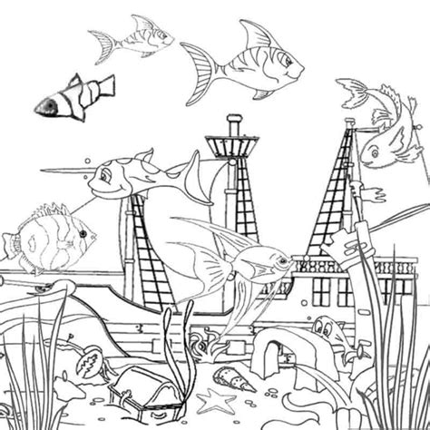 ocean coloring pages  printable coloring pages  kids