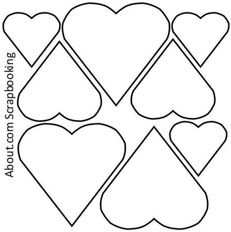 12 free printable templates heart patterns printable printable heart