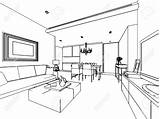 Innenarchitektur Skizze Innenraum 123rf Lizenzfreie Verkauft sketch template
