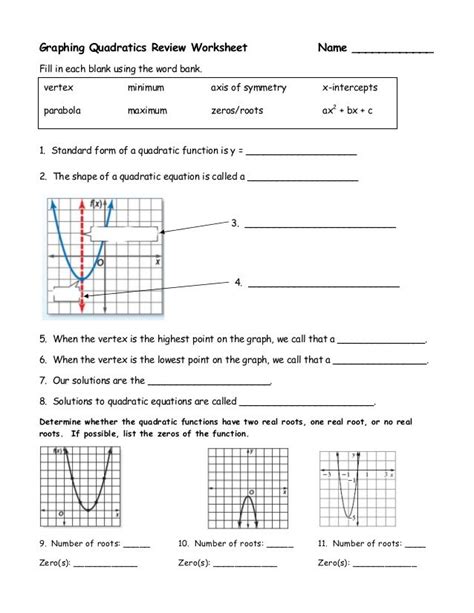 review solving quadratics  graphing graphing quadratics quadratics