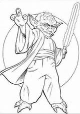 Yoda sketch template