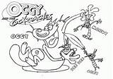 Oggy Cockroaches Coloring Pages Printable Print Economics Drawing Color Book Getcolorings Books Library Getdrawings sketch template