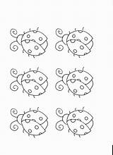 Ladybug Coloring Pages Printable Birthdayprintable sketch template