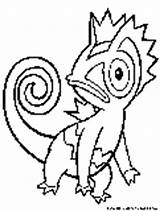 Kecleon Pokemon Normal Coloring Pages sketch template