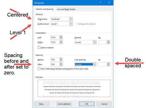 level  heading   format created quickly  microsoft word