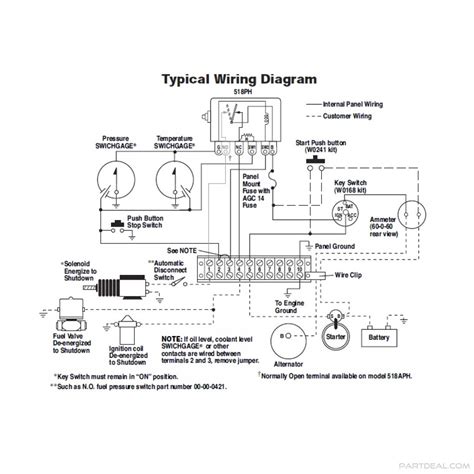 murphy murphy swichgage shutdown panel kit   startstop oil pressure switch wiring