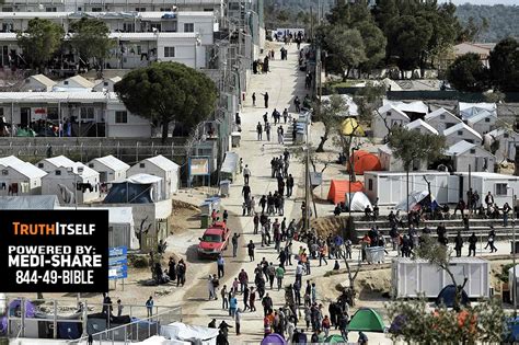 trouble inside a moria refugee camp truth itself