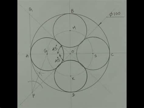 draw  circles   circle engineering drawing technical