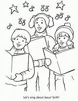 Coloring Pages Singing Sing Jesus Color Phlebotomy Birth Children Colouring Let Library Clipart Comments Coloringhome Prints Template Line sketch template