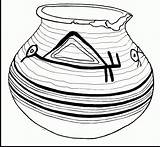 Coloring Pages Pot Pottery Stunning Getcolorings Printable Getdrawings sketch template
