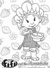 Fifi Flowertots Kleurplaten Coloring Haar Pages Fun Kids Kleurplaat sketch template
