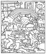 Pages Noah Ark Coloring Noahs Printable Lds Drawing Primary Activities Covenant Activity Kids Hidden Children Sheets Flood Color Rainbow Playing sketch template