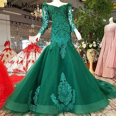green red mermaid wedding dresses 2019 sexy v neck lace up corset