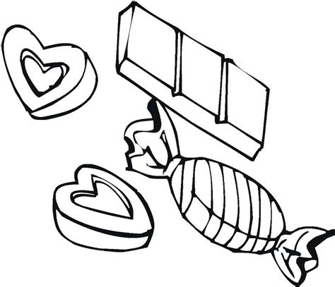 candy bar coloring pages  getdrawings