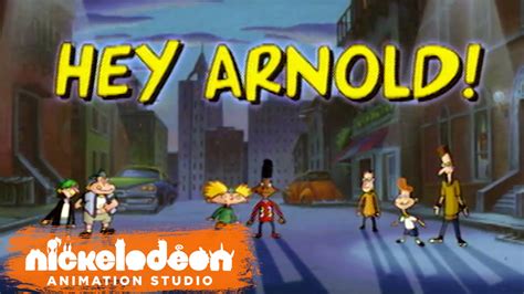 hey arnold theme song hq episode opening credits nick animation youtube