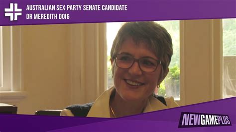 Meet Australian Sex Party Senate Candidate Meredith Doig