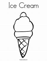 Ice Cream Coloring Snow Cone Pages Sunday Kids Drawing Print Clipart Cones Today Color Cliparts Outline Printable Book Twistynoodle Drawings sketch template